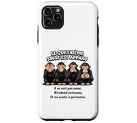 Le 4ème Singe est apparu - Humour Smartphone Coque pour iPhone 11 Pro Max