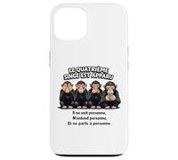 Le 4ème Singe est apparu - Humour Smartphone Coque pour iPhone 13