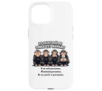Le 4ème Singe est apparu - Humour Smartphone Coque pour iPhone 15
