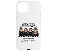 Le 4ème Singe est apparu - Humour Smartphone Coque pour iPhone 15 Plus