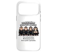 Le 4ème Singe est apparu - Humour Smartphone Coque pour iPhone 17 Pro Max