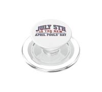 Le 5 Juillet est Le Nouveau Poisson d'avril Meme Soccer PopSockets PopGrip pour MagSafe