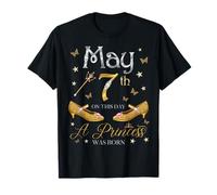 Le 7 mai, Une Princesse est née. 7 mai, Anniversaire, Filles T-Shirt