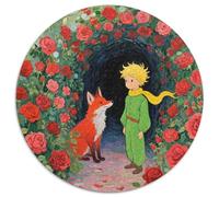 Le Animal de Prince et la Rose Puzzle 1000 Pièces Jouet en Bois Unique DécoRation Intérieure Livres d'images Amusants pour Enfants Jeu Éduchatif Challenge Toy pour Adultes Et Enfants À Partir De 12