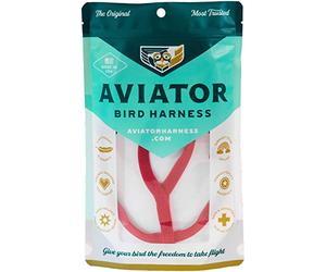 Le AVIATOR Oiseau Harnais: X-Small Rouge