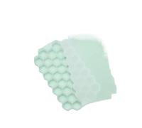 Le bac à glaçons en silicone recouvert de nid d'abeille est facile à utiliser (blancB2)
