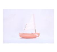 Le Bachi Rose -Bateau en bois 17cm Multicolore G