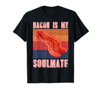 Le Bacon Est Mon Âme Sœur Humour Alimentaire T-Shirt