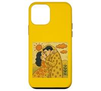 Le Baiser de Gustav Klimt Pixel Coque pour iPhone 12 Mini