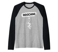 Le Baiser D'indochine Passion Amour Musique Homme Femme Manche Raglan