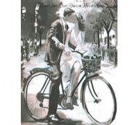 Le Baiser Sur Deux Roues en Noir et Blanc: The Kiss On Two Wheels in Black and White | Emily Dunckley | Original Art | 8.5 x 11 inches | 100 pages