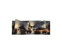 Le bandeau à nœud imprimé London Color Taxi sur toute la surface s'adapte à toutes les tenues pour bébés, tout-petits et enfants