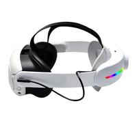Le Bandeau De Soulagement du Stress Améliore Le Confort Virtual Reality Head Strap Intégré 4000mAh Batterie Respirante Concevoir des Lunettes Alimentation