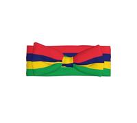 Le bandeau imprimé drapeau de l'île Maurice s'adapte à toutes les tenues pour bébés, tout-petits et enfants