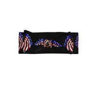 Le bandeau pour bébé imprimé drapeau américain aigle patriotique sur toute la surface s'adapte à toutes les tenues pour bébés, tout-petits et enfants