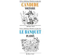 Le banquet de Platon et Candide de Voltaire par Joan Sfar - Pack