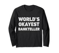 Le banquier Le Plus Correct du Monde Funny Bankteller Manche Longue