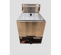 Le Barbecue Gaulois Friteuse Professionnelle au Gaz Butane/Propane, Acier Inoxydable, 5600W