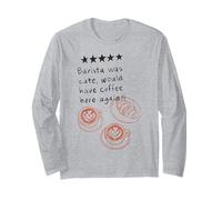 Le Barista était Mignon, il prendrait Un café Ici Encore Funny Cafe Manche Longue