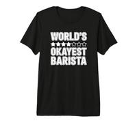 Le Barista Le Plus Cool du Monde - Funny Coffee T-Shirt Haut de Gamme
