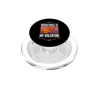 Le Basket-Ball, C'est Mon Amour drôle Contre la Saint-Valentin PopSockets PopGrip pour MagSafe