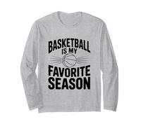 Le Basket-Ball est Mon Fan de Sport préféré Manche Longue