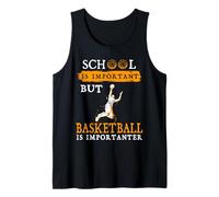 Le basket-ball important à l'école est encore plus important Le basket-ball amusant Débardeur