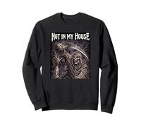 Le Basket n'est Pas dans ma Maison Grim Reaper Defense Hoops Sweatshirt