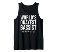 Le Bassiste Le Plus Cool du Monde : Funny Musician Bass Débardeur