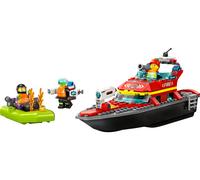 LEGO® City 60373 Le bateau de sauvetage des pompiers