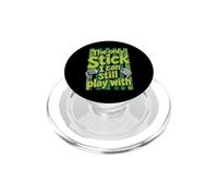 Le bâton avec lequel Je Peux Encore Jouer au Golf Funny PopSockets PopGrip pour MagSafe