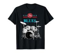 Le Batteur de Musique Blues T-Shirt