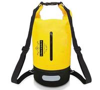 Le Bazar de Gaëlle 34 20 L Waterproof Sac Sec/Sac Sac étanche avec Longue Sangle réglable pour Kayak en Bateau Excursion en canoë/pêche/Rafting/Natation/Snowboard (Jaune)
