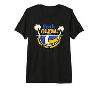 Le Beach Volley d'aujourd'Hui Aime Les Joueurs de Beach Volley en Plein air T-Shirt Haut de Gamme