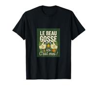 Le Beau Gosse Ici C'est Moi ! Phrase Humour Camping T-Shirt