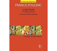 Le Bestiaire Ou Cortege D'orphee