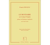 Le Bestiaire Ou Cortège D'orphée / Book