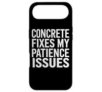 Le béton corrige Mes problèmes de Patience Funny Construction Coque pour iPhone Air