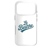 Le Beurre Butter French Word Baking Humor T-Shirt Coque pour iPhone 17 Pro