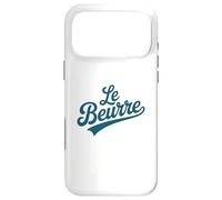 Le Beurre Butter French Word Baking Humor T-Shirt Coque pour iPhone 17 Pro Max