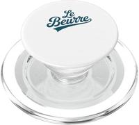 Le Beurre Butter French Word Baking Humor T-Shirt PopSockets PopGrip pour MagSafe
