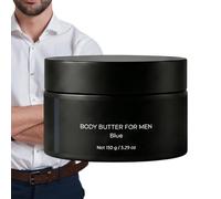 Le Beurre Corporel pour Hommes - Hydratation Intense Non Grasse 150 g - Beurre Hydratant Corporel,pour Rendez-vous Soirée Sortie Voyage Travail Déplacement