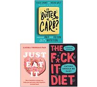 Le beurre est-il un glucide, mangez-le simplement, The F*ck It Diet [Relié] Ensemble de collection de 3 livres