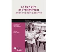Le bien-être en enseignement Goyette nancy (Auteur)