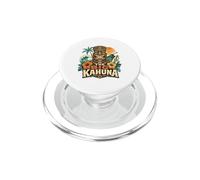 Le Big Kahuna Hawaiian Tiki Surf Vintage Tropical PopSockets PopGrip pour MagSafe