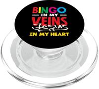 Le Bingo est dans Mes veines, Jésus dans Mon cœur, la Vie PopSockets PopGrip pour MagSafe