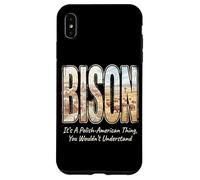 Le Bison, C'est Une Histoire américano-Polonaise, Patrimoine de la Pologne Coque pour iPhone XS Max