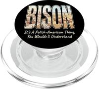 Le Bison, C'est Une Histoire américano-Polonaise, Patrimoine de la Pologne PopSockets PopGrip pour MagSafe