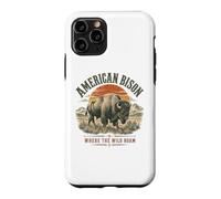 Le Bison d'Amérique où errent Les Animaux Sauvages Coque pour iPhone 11 Pro