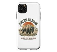 Le Bison d'Amérique où errent Les Animaux Sauvages Coque pour iPhone 11 Pro Max